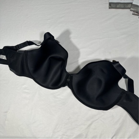 NWT $72 Wacoal [ 42DDD ] Superbly‎ Smooth Underwire Bra Black - Picture 8 of 10